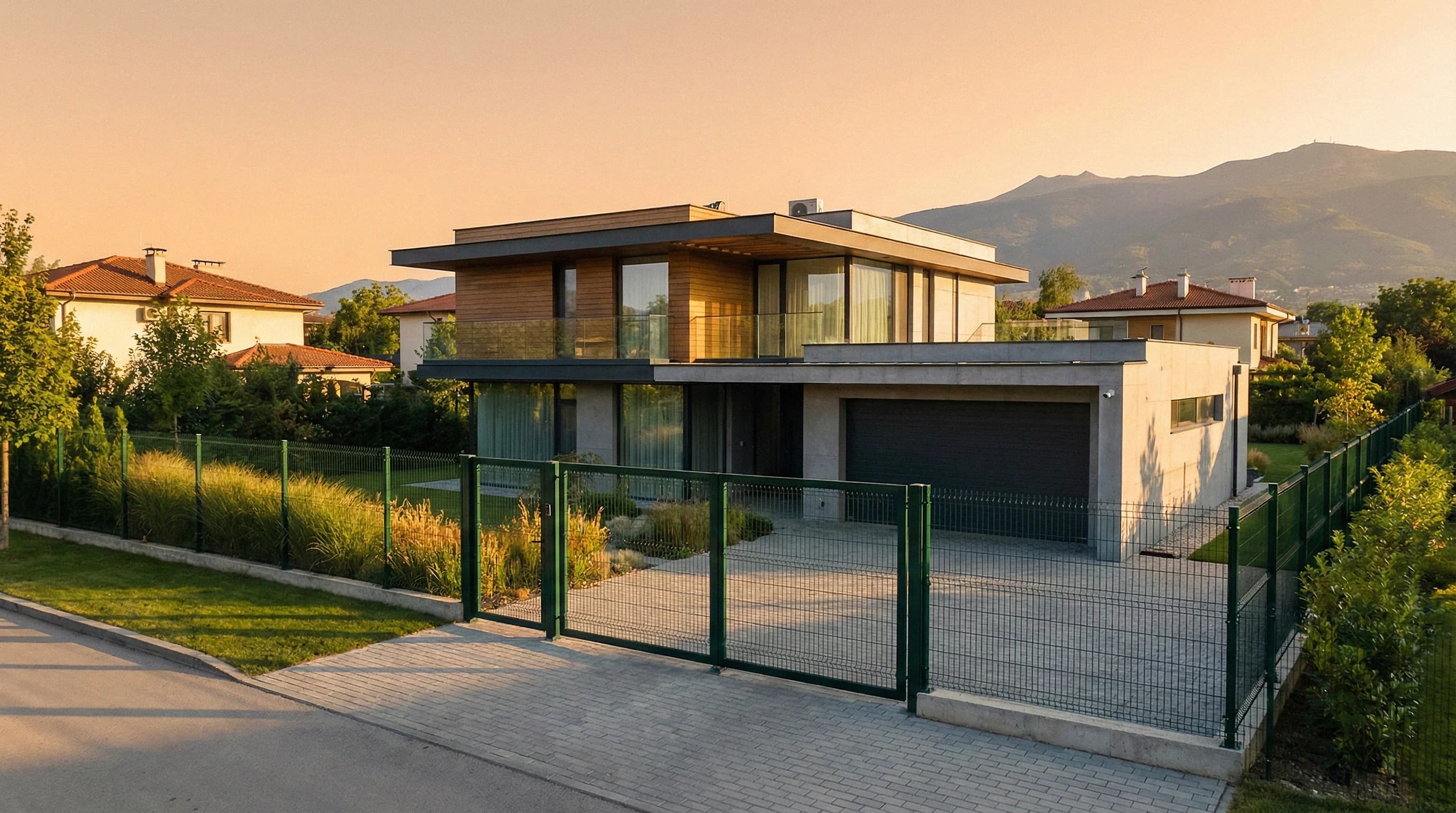 Готови пана за огради - заварени метални пана от ОГРАДАТА